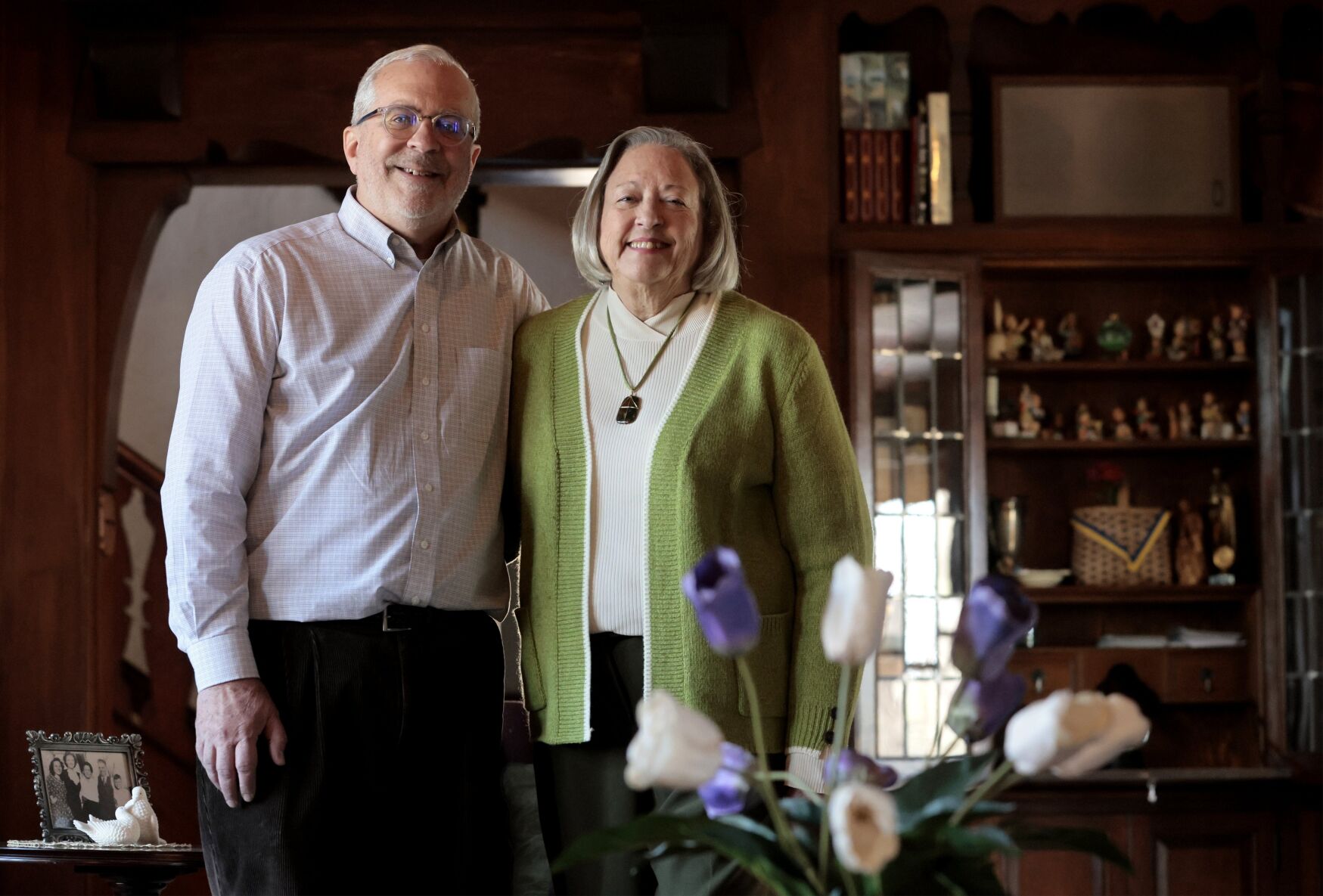 At home with Mary and Jerry Whitley